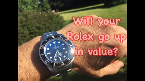 do rolex always go up in value